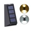New solar wall lamps, top and bottom illumination lamps, solar outdoor wall-washing lamps, fence lamps, and solar garden lamps Specification image